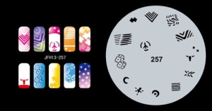 Disegno per le unghie (aerografo nail art) Fengda JFH13-257