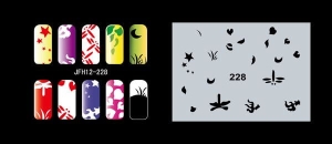 Disegno per le unghie (aerografo nail art) Fengda JFH12-228