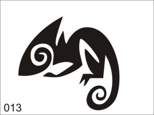 Disegno di tatuaggio aerografo V013