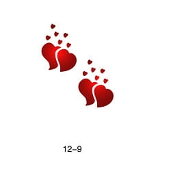 Disegno per glitter tattoo Fengda 12-09