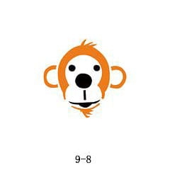 Disegno per glitter tattoo Fengda 09-08