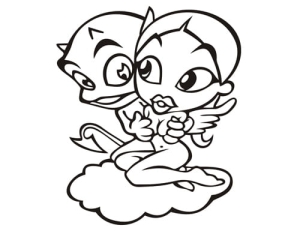 Disegno di tatuaggio aerografo V116