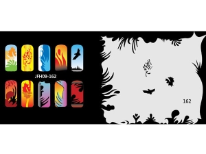 Disegno per le unghie (aerografo nail art) Fengda JFH09-162