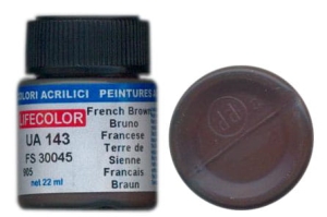 Colore LifeColor UA143 mimetic french brown