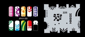 Disegno per le unghie (aerografo nail art) Fengda JFH12-225