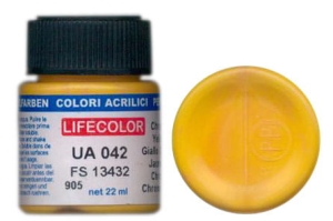 Colore LifeColor UA042 mimetic chrome yellow