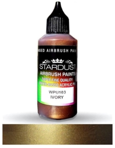 Stardust WPU103 Airbrush PU 1K RC Metallic Color IVORY 60ml