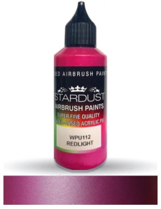 Stardust WPU112 Airbrush PU 1K RC Metallic Color INTENSE REDLIGHT 60ml