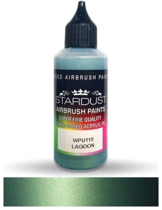 Stardust WPU115 Airbrush PU 1K RC Metallic Color INTENSE LAGOON 60ml