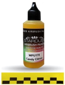 Stardust WPU178 Airbrush PU 1K RC CANDY Color LEMON 60ml