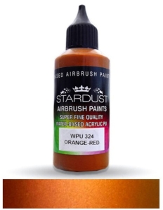 Stardust WPU324 Airbrush PU 1K RC CHAMELEON Color ORANGE-RED 60ml