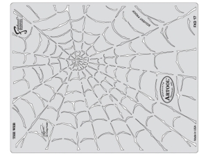 ARTOOL FX3 17 SP FX3 The Web Freehand Airbrush Template by Craig Fraser