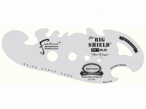 ARTOOL FH 7 BLM The Big Shield Special Edition Set (4 pcs.) Freehand Airbrush Templates by Gabe McCubbin