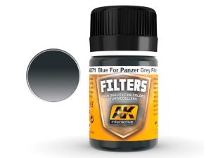 AK Weathering AK071 FILTER FOR PANZER GREY VEHICLES (35ml)