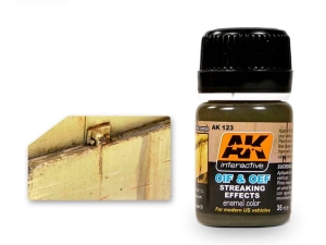 AK Weathering AK123 STREAKING EFFECTS FOR OIF & OEF - US VEHICLES (35ml)