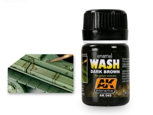 AK Weathering AK045 WASH FOR GREEN VEHICLES (35ml)