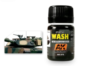 AK Weathering AK075 WASH FOR NATO VEHICLES (35ml)
