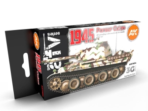 AK Acrylics 3Gen AVF SET AK11654 1945 GERMAN LATE COLORS 3G (6x17ml)