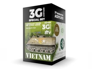 AK Acrylics 3Gen AVF SET AK11659 VIETNAM COLORS 3G (3x17ml)