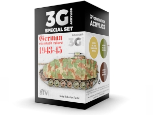 AK Acrylics 3Gen AVF SET AK11664 GERMAN STANDARD 44-45 COMBO 3G (3x17ml)