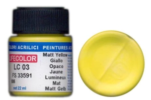 Colore LifeColor LC03 basic matt yellow