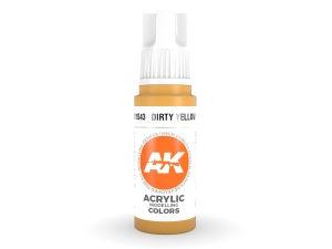 AK Acrylics 3Gen AK11043 Dirty Yellow (17ml)