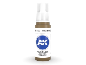 AK Acrylics 3Gen AK11193 Rusty Gold (17ml)
