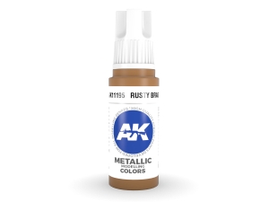 AK Acrylics 3Gen AK11195 Rusty Brass (17ml)