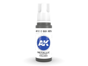AK Acrylics 3Gen AK11212 Gun Metal (17ml)