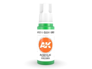AK Acrylics 3Gen AK11216 Clear Green (17ml)