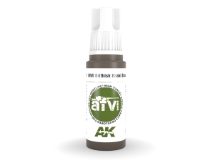 AK Acrylics 3Gen AFV AK11301 WWI British Khaki Brown Base (17ml)