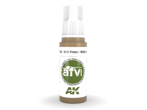 AK Acrylics 3Gen AFV AK11302 WWI French Milky Coffee (17ml)