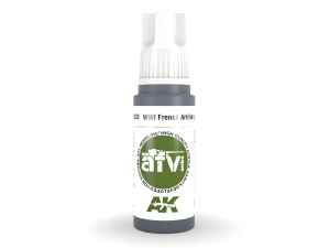 AK Acrylics 3Gen AFV AK11303 WWI French Artillery Grey (17ml)