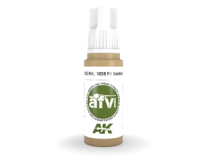 AK Acrylics 3Gen AFV AK11325 RAL 1039 F9 Sandbeige (17ml)