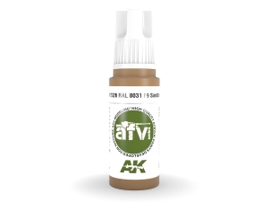 AK Acrylics 3Gen AFV AK11326 RAL 8031 F9 Sandbraun (17ml)