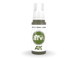 AK Acrylics 3Gen AFV AK11334 Olive Drab Base (17ml)