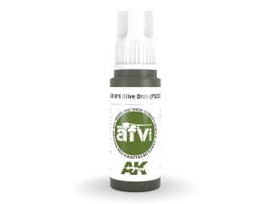 AK Acrylics 3Gen AFV AK11339 Nr9 Olive Drab (FS33070) (17ml)
