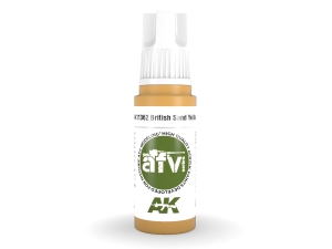 AK Acrylics 3Gen AFV AK11362 British Sand Yellow (17ml)