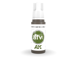 AK Acrylics 3Gen AFV AK11372 Washable White Paint (17ml)