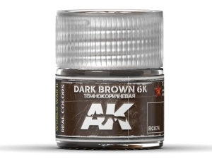 AK REAL COLORS RC074 Dark Brown 6K (10ml)