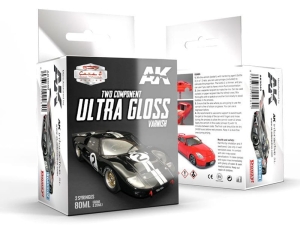 AK AK9040 TWO-COMPONENTS ULTRA GLOSS LAQUER (60+60+20ml)