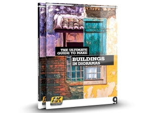 AK Learning 09 GUIDE TO MAKE BUILDINGS IN DIORAMAS (88 pages) (English) (AK256)