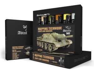 Abteilung 502 OIL SET ABT303 Mapping Technique Lights and Shadows (6x20ml tubes)