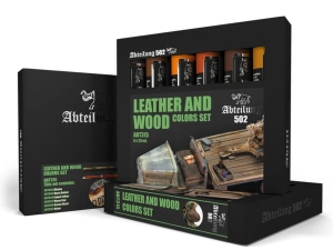 Abteilung 502 OIL SET ABT315 Leather and Wood Set (6x20ml tubes)