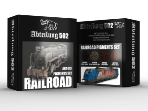 Abteilung 502 PIGMENT SET ABT413 RAILROAD (4x20ml)