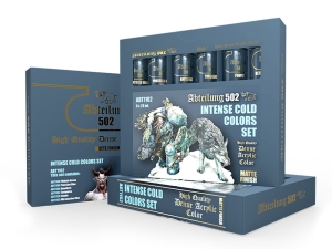 Abteilung 502 ACRYLIC SET ABT1162 INTENSE COLD COLORS SET (6x20ml tubes)