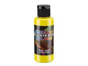 Createx Illustration Colors 5643 Transparent Bismuth Vanadate Yellow 60 ml