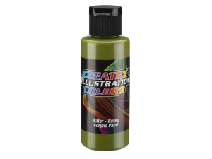 Createx Illustration Colors 5647 Transparent Yellow Green Oxide 60 ml