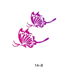 Disegno per glitter tattoo Fengda 14-08