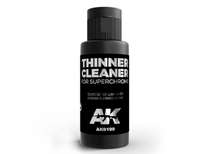 AK AK9199 SUPER CHROME THINNER and CLEANER (60ml)